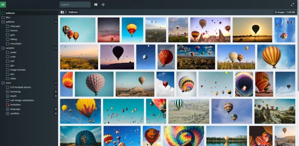 Files Photo Gallery 單檔PHP目錄程式